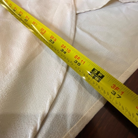 Ark & Co Cocktail Dress with Gold Accents, Large, Cream Mini Dress with Belt - Picture 13 of 16